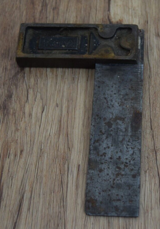 Vintage ? 1950s RABONE CHESTERMAN Set Square Ruler 13 x 8cm retro tool
