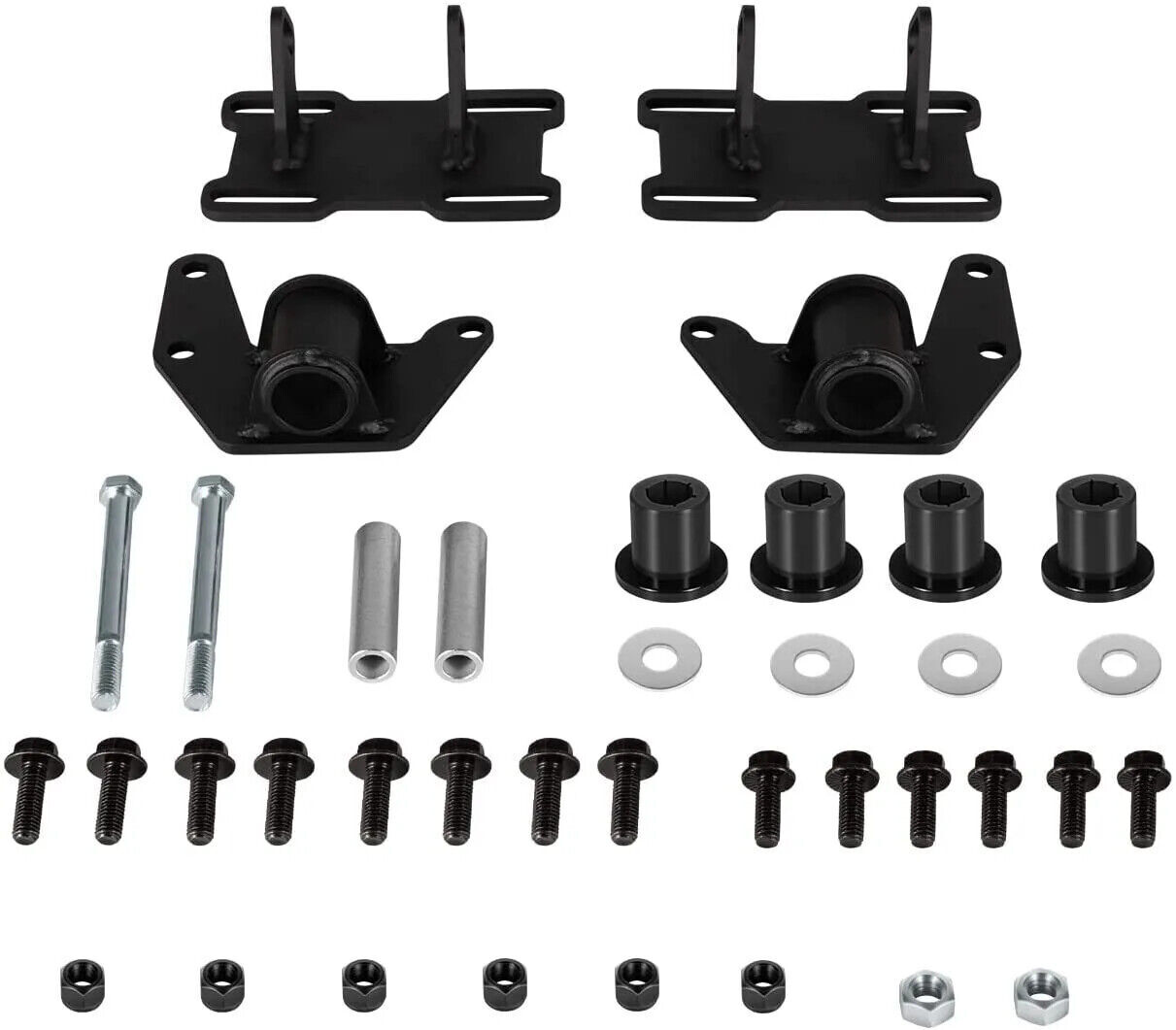 LS Conversion Engine Swap Mounts Adjustable with Hardware For GM Body 1978-1988