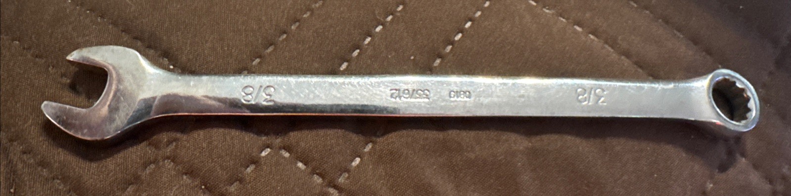 3/8” Kobalt Combination Wrench Polish Finish 337612, tool