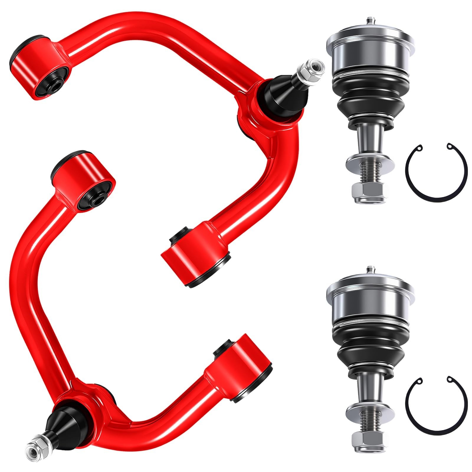 Front Upper Control Arms for 2-4″ Leveling Lift kit Compatible with Ford F150…