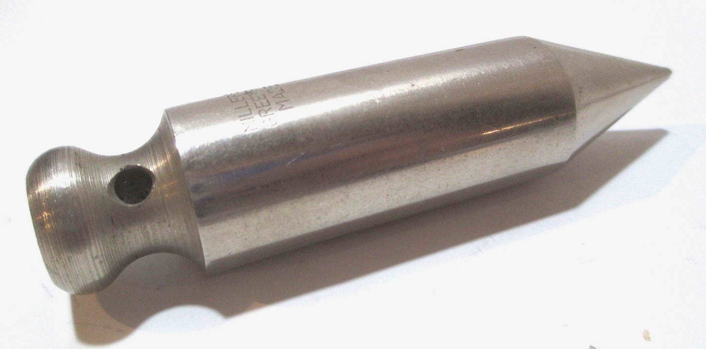 Vintage Miller’s Falls No 3, 8 oz., 4 ” Steel Plumb Bob – excellent condition
