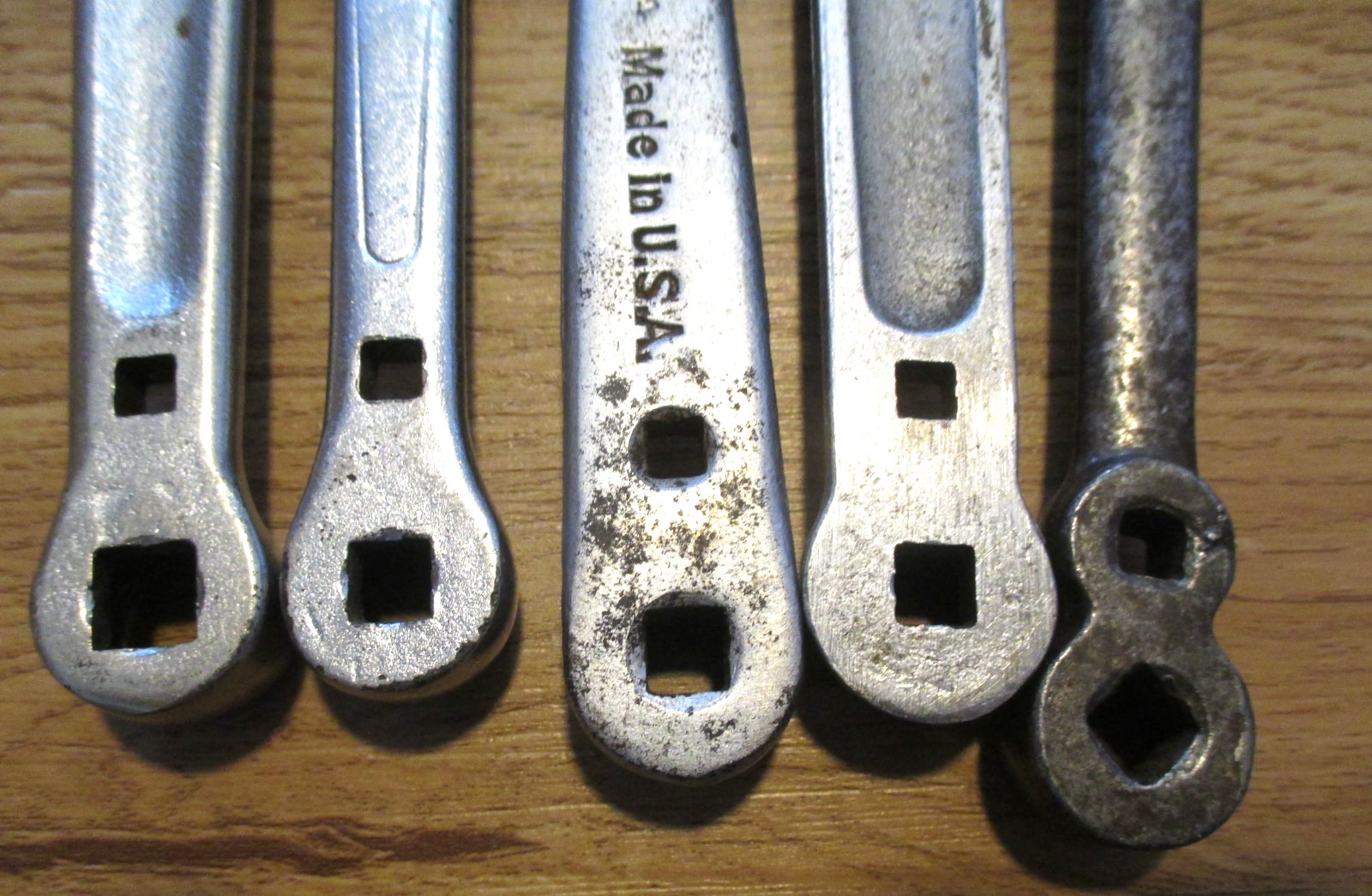 5 REFRIGERATION RATCHET WRENCHES WALDEN DURO CHROME KELVINATOR BONNEY RF23 RF25