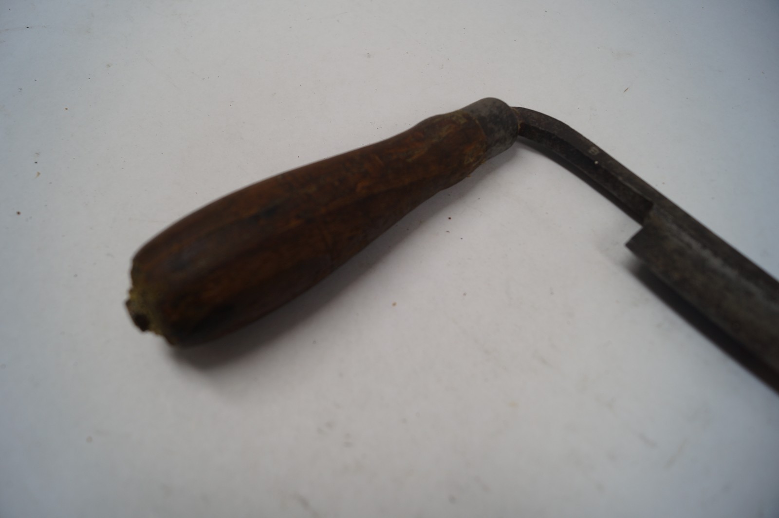 P. S&W Draw Knife No. Ten 10 Blade 8″ Antique Vintage Unrestored READ B322