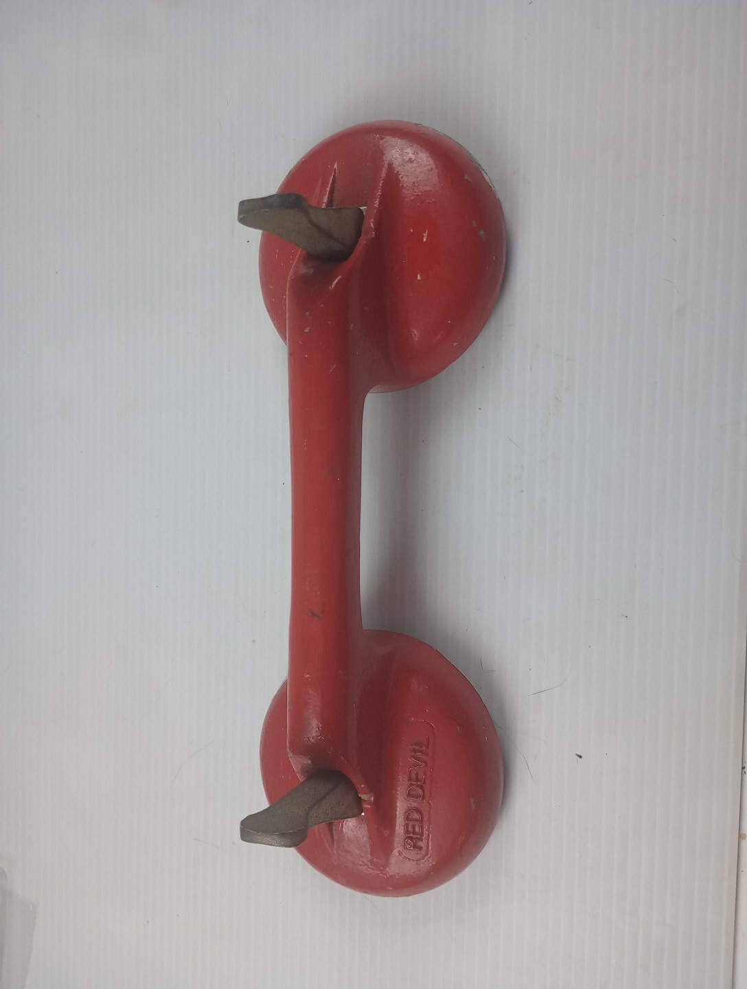 Vintage Red Devil Suction Cup Gripper Handle Glass Gripper ~ Made In New Zealand