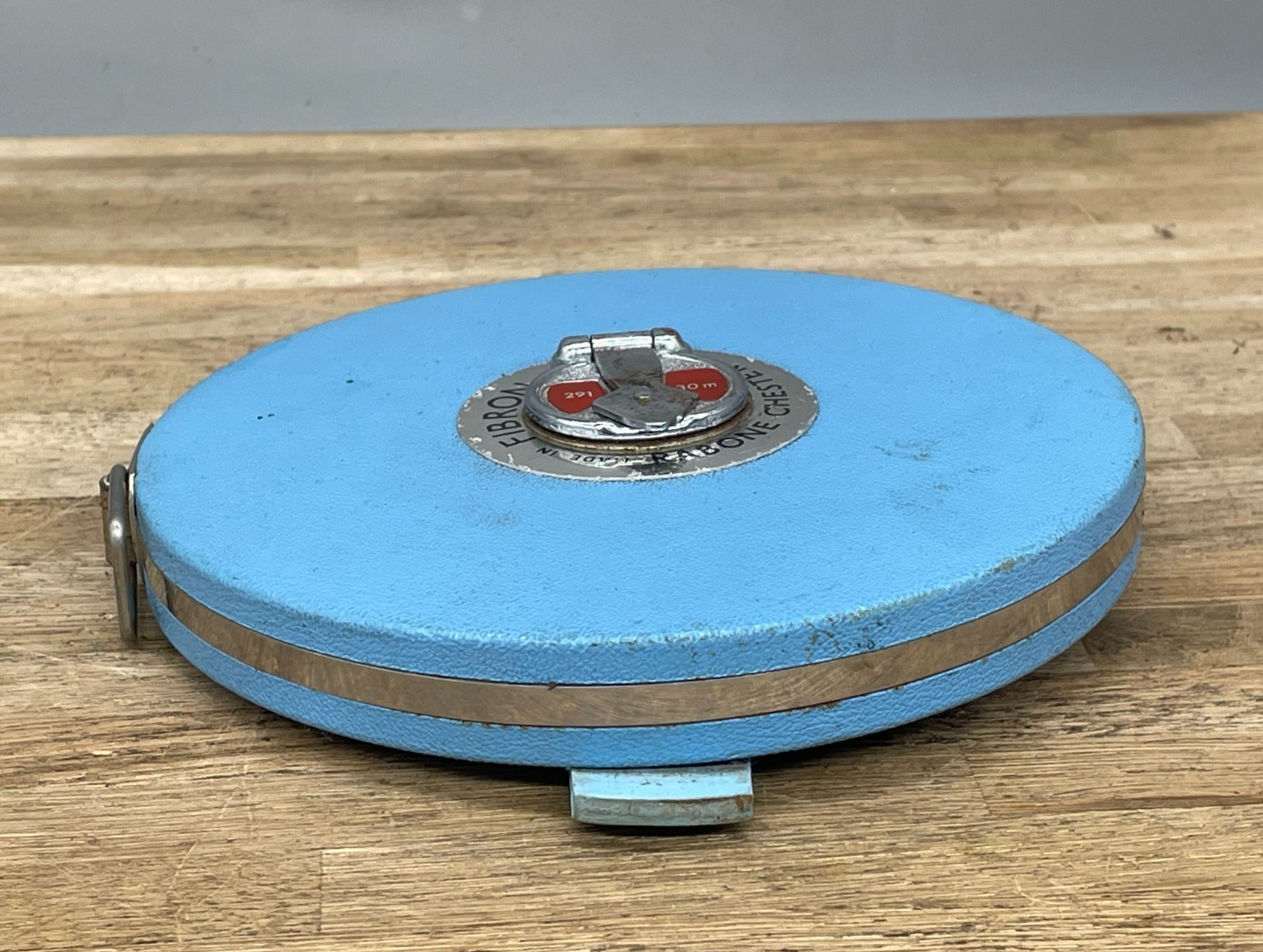 Vintage Rabone Chesterman 291 30m / 100ft Windable Tape Measure Surveyors Tool