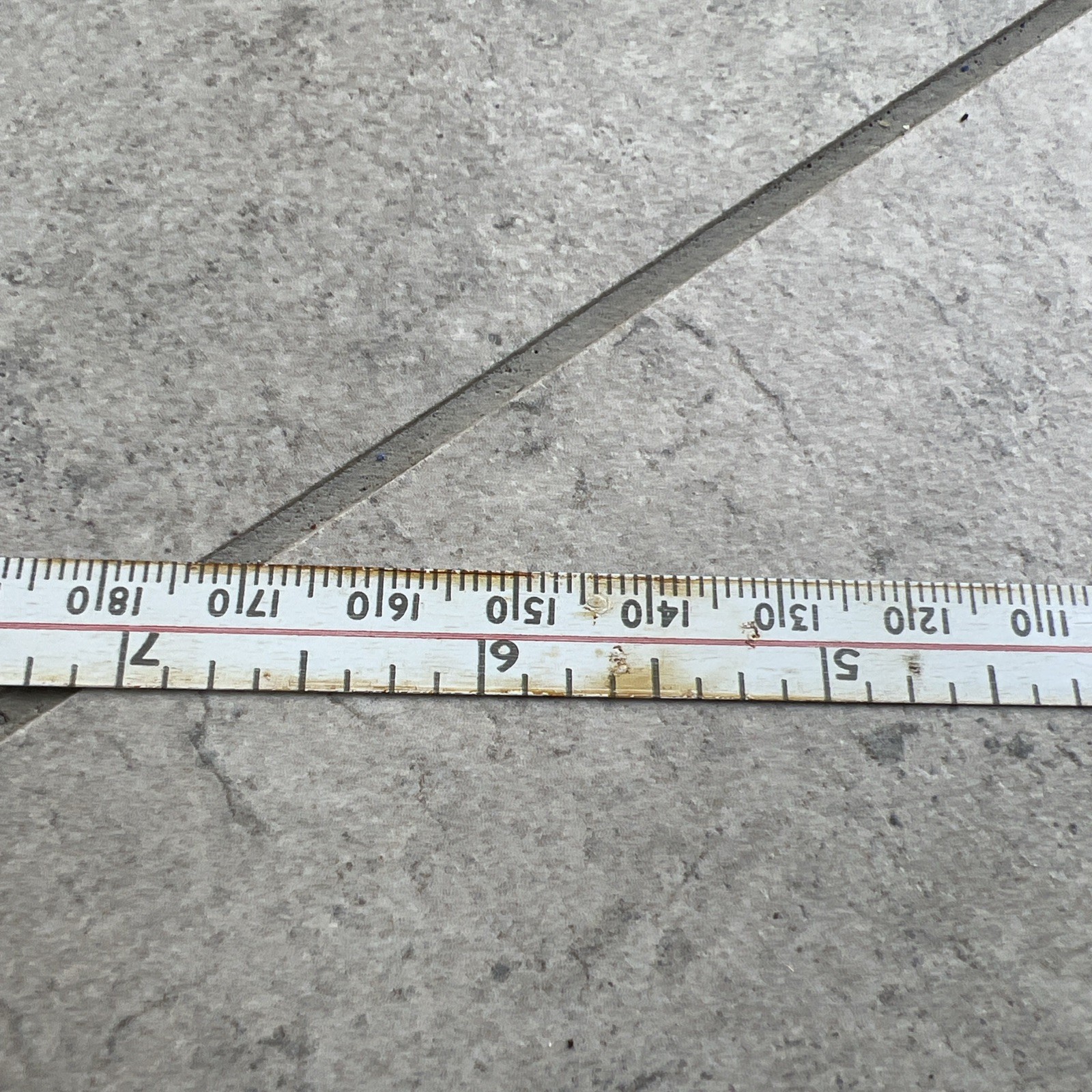Rabone Supaline 10m/33ft Steel Measuring Tape 21W/8 with carry strap Vintage