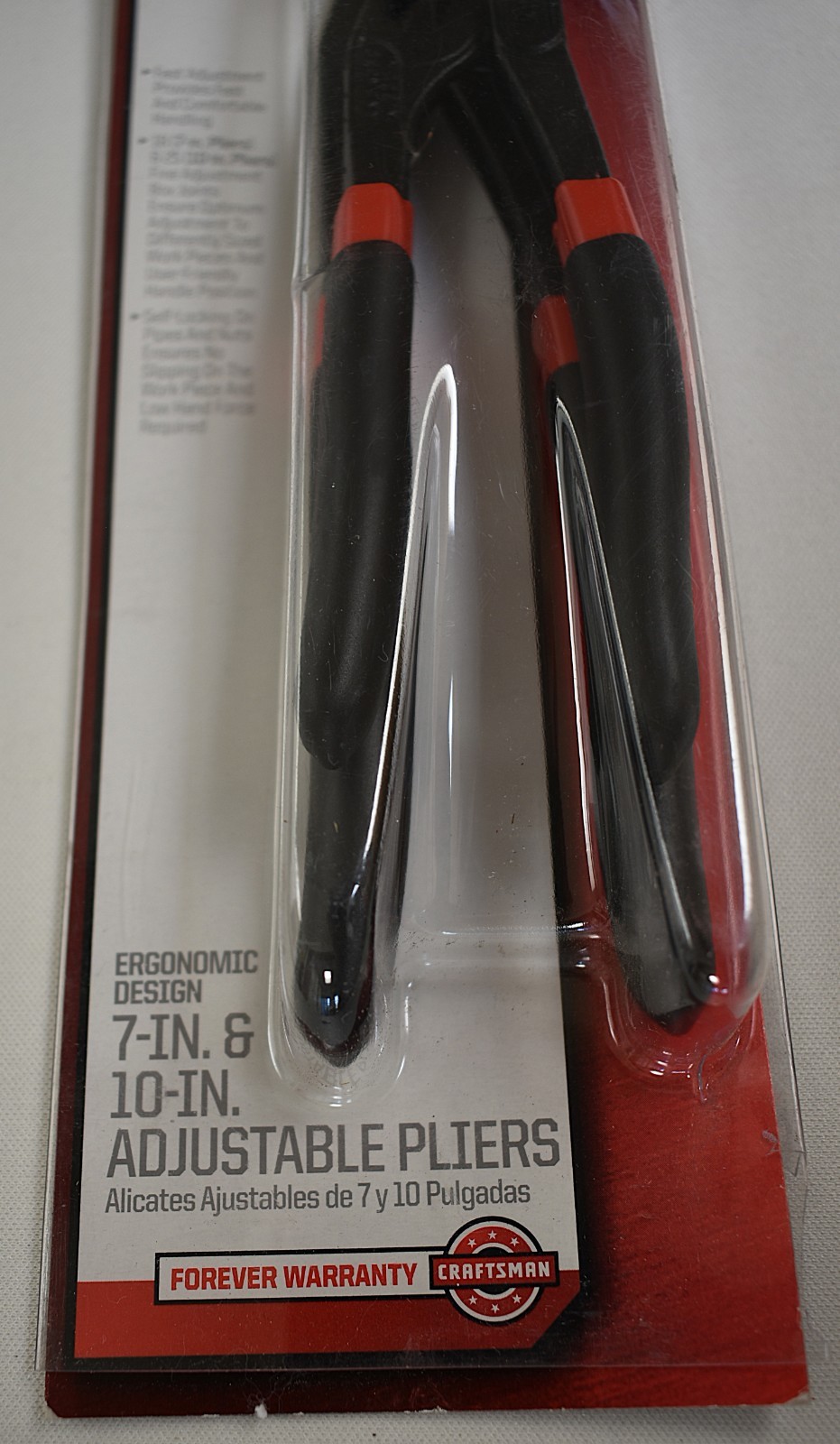Sears Craftsman Knipex 2pc Plier Set 7″ + 10″ Adjustable Water Pump 45433