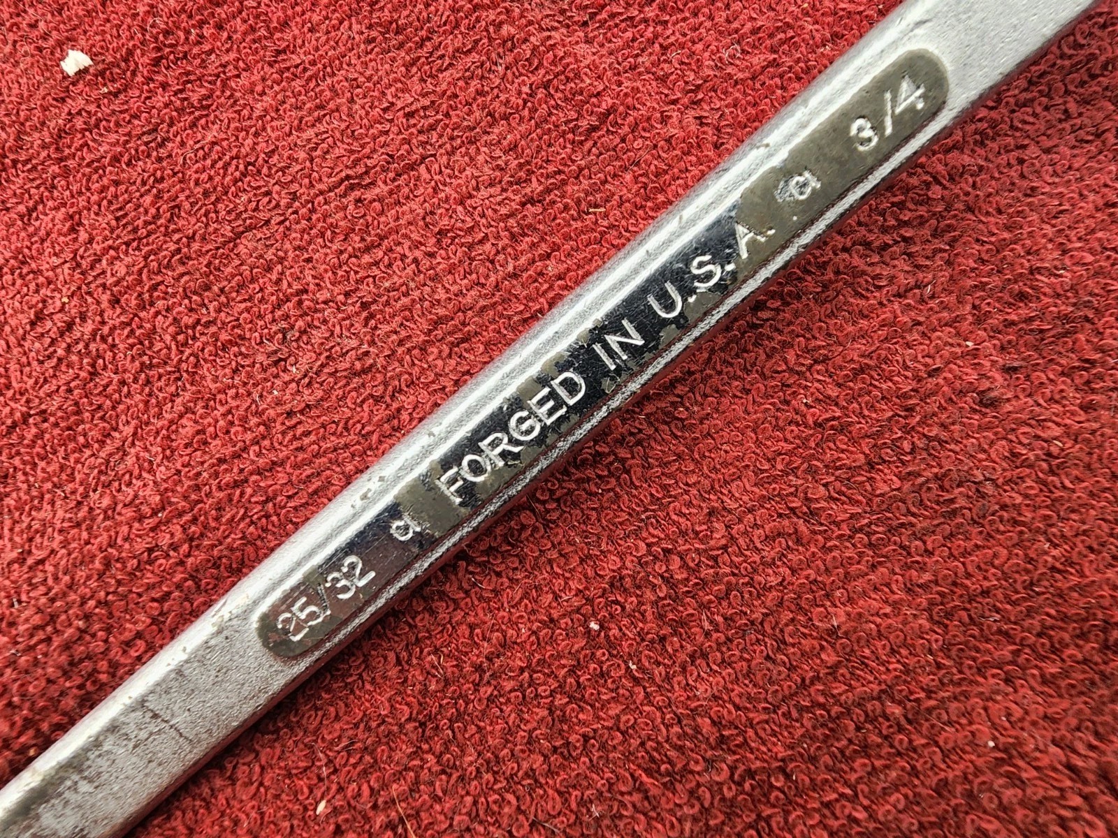 Vintage Craftsman CI 3/4″ X 25/32″ 12 Pt Offset Box End Wrench #2