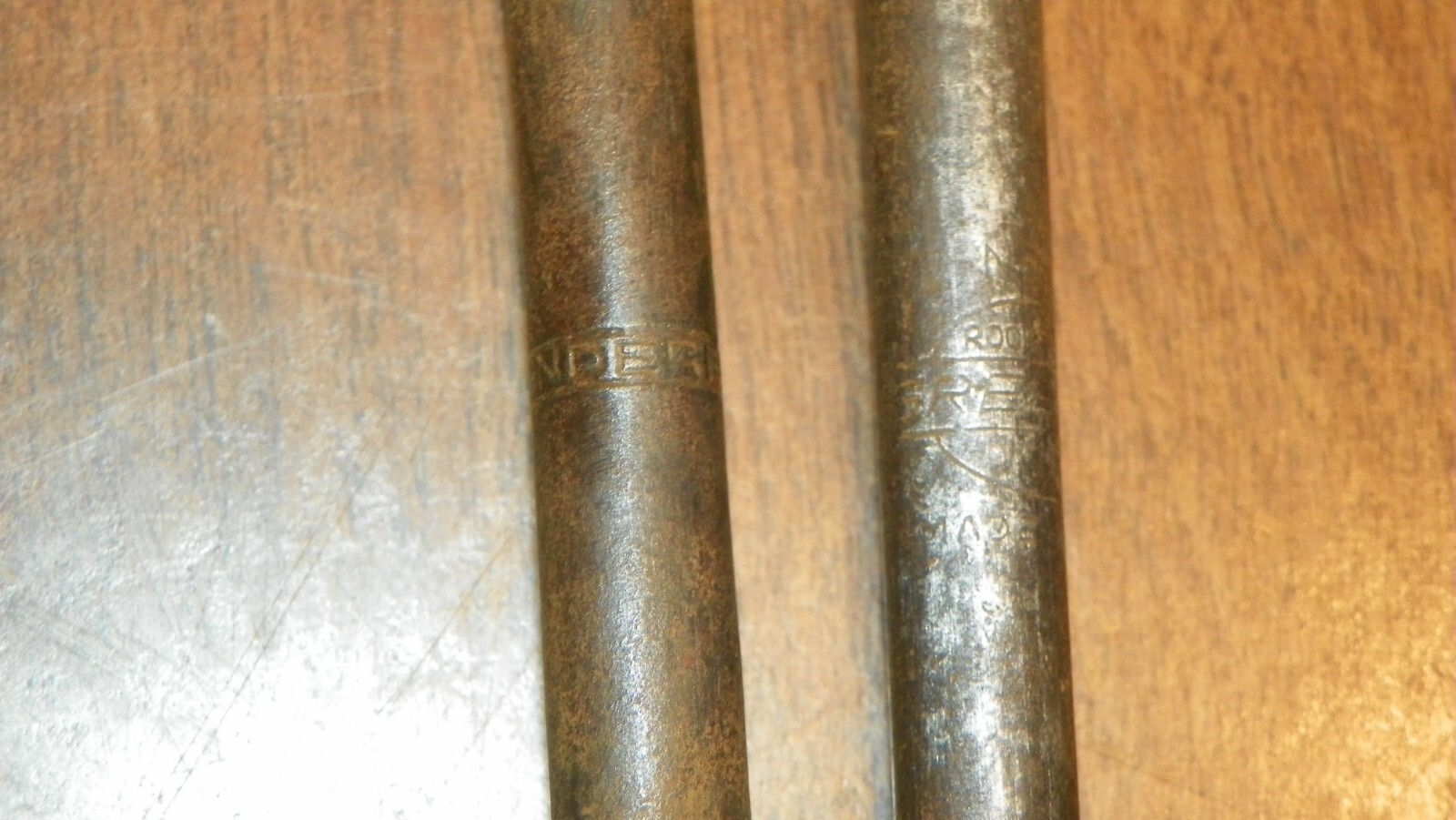 lot of 9 vtg brace bits, 3 snell mfg. co., 3 craftsman & a irwin, a greenlee, &