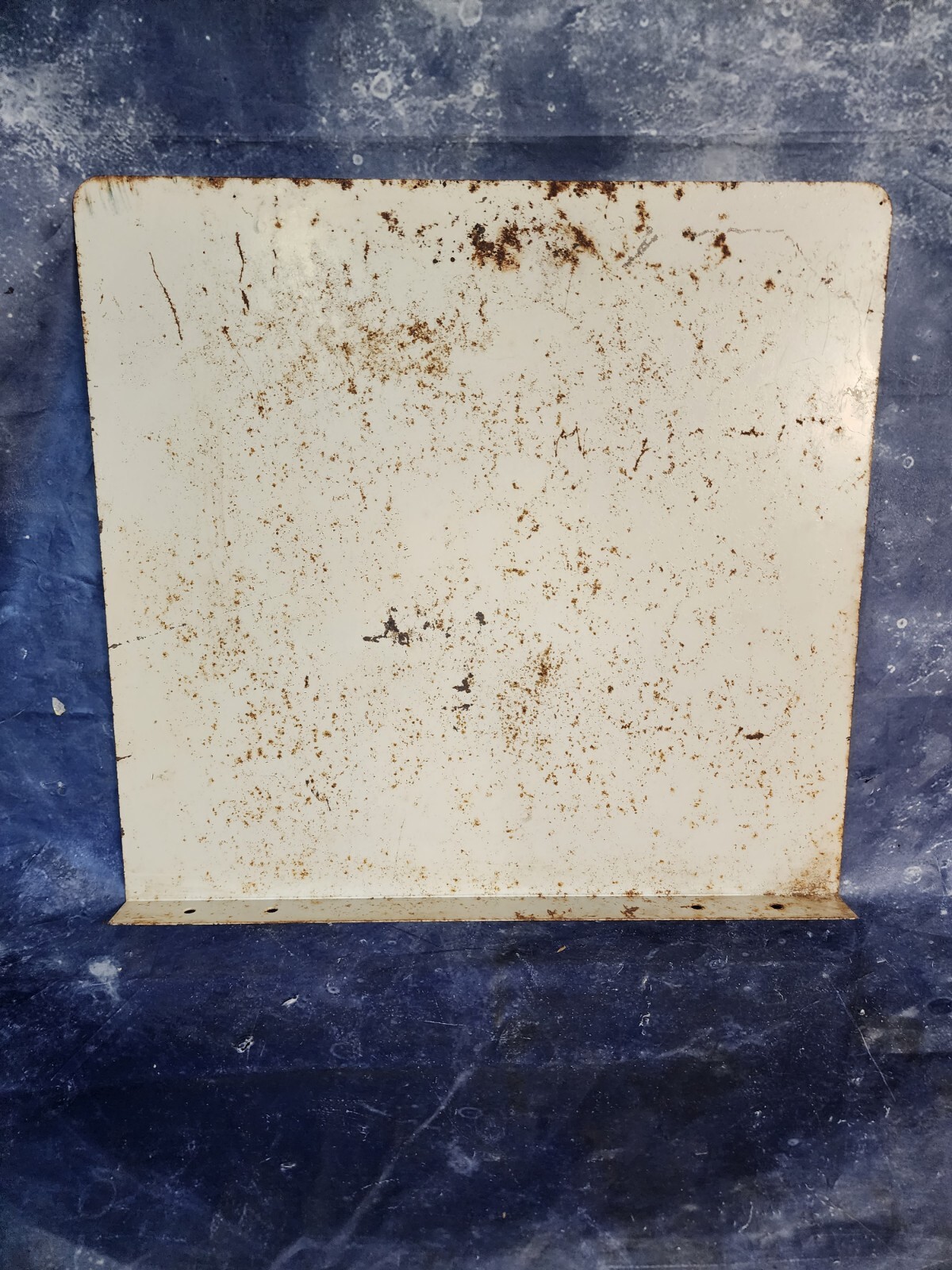 Rare Vintage Waterloo Tool Box Metal Toolbox Metal Flange Style Sign