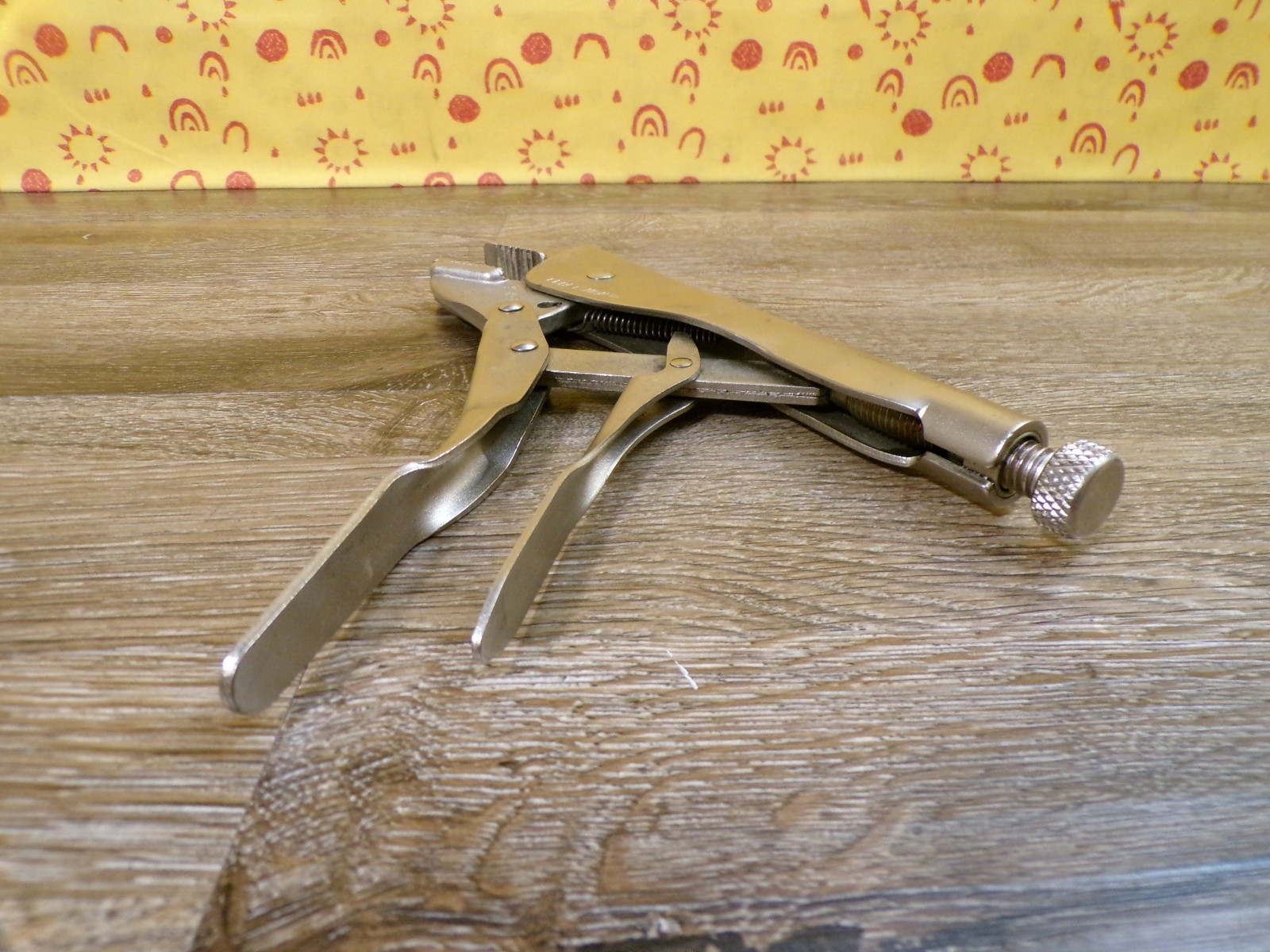 CRAFTSMAN Vintage 9″ #9-45341 Flat Locking Jaw Vice Grip Pliers USA