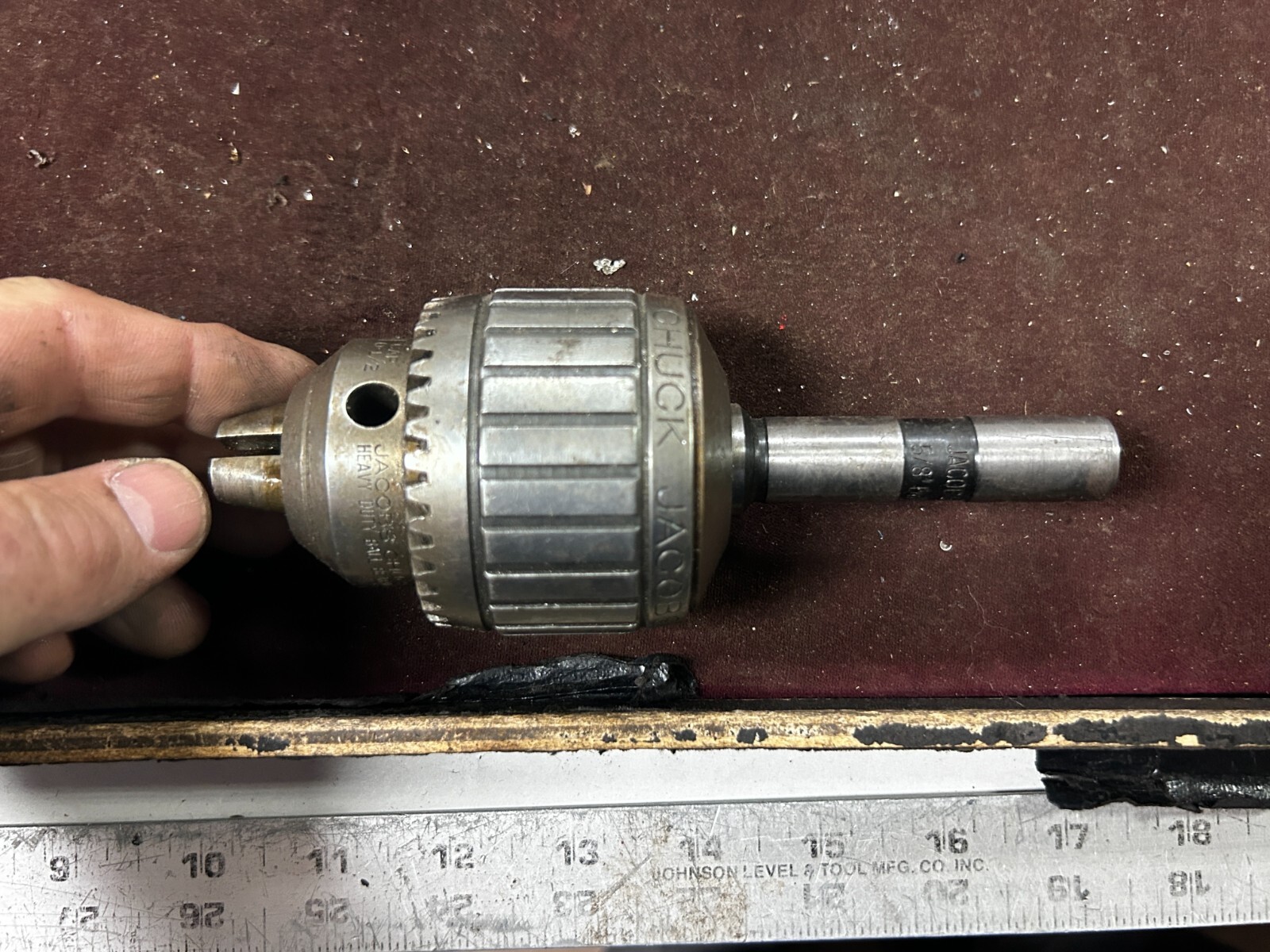 MACHINIST Dr11StCb TOOL LATHE MILL Jacobs Super Ball Bearing Chuck 0 – 1/2 14N