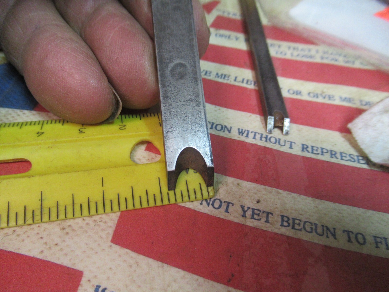 Stanley No. 45 / 55 Comb. Plane No.26 {7/16”) Beading Cutter- Blade