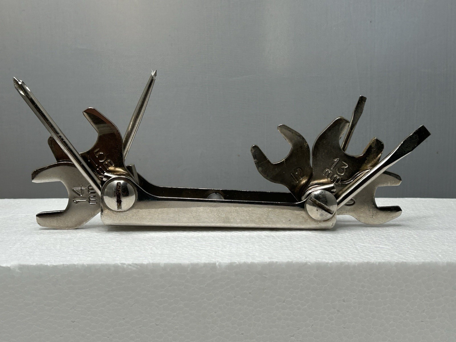 Little Tool Box Multi-Tool,USA Wrenches (1/2, 9/16, 3/8, 5/16, 7/6 +Screwdrivers