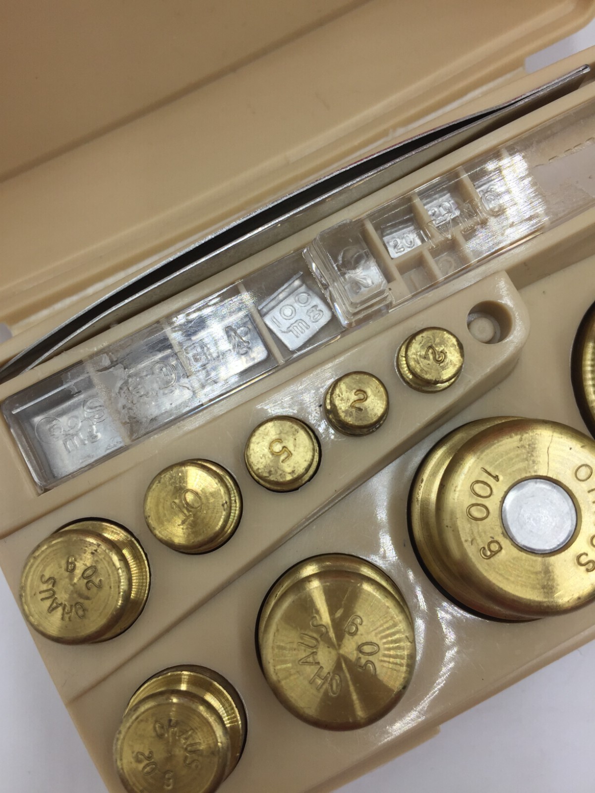 O’Haus Scale & Weight Set,Balance School Scale,Metal Base,Vintage?