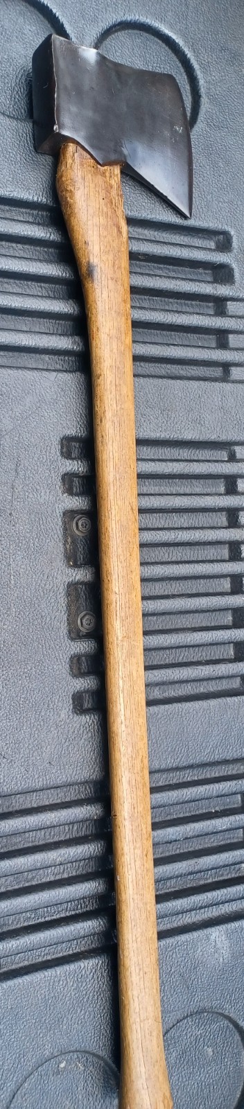 True Temper FLINT EDGE Kelly Works 3-Line Stamp Jersey 36″ Straight Handle Nice!