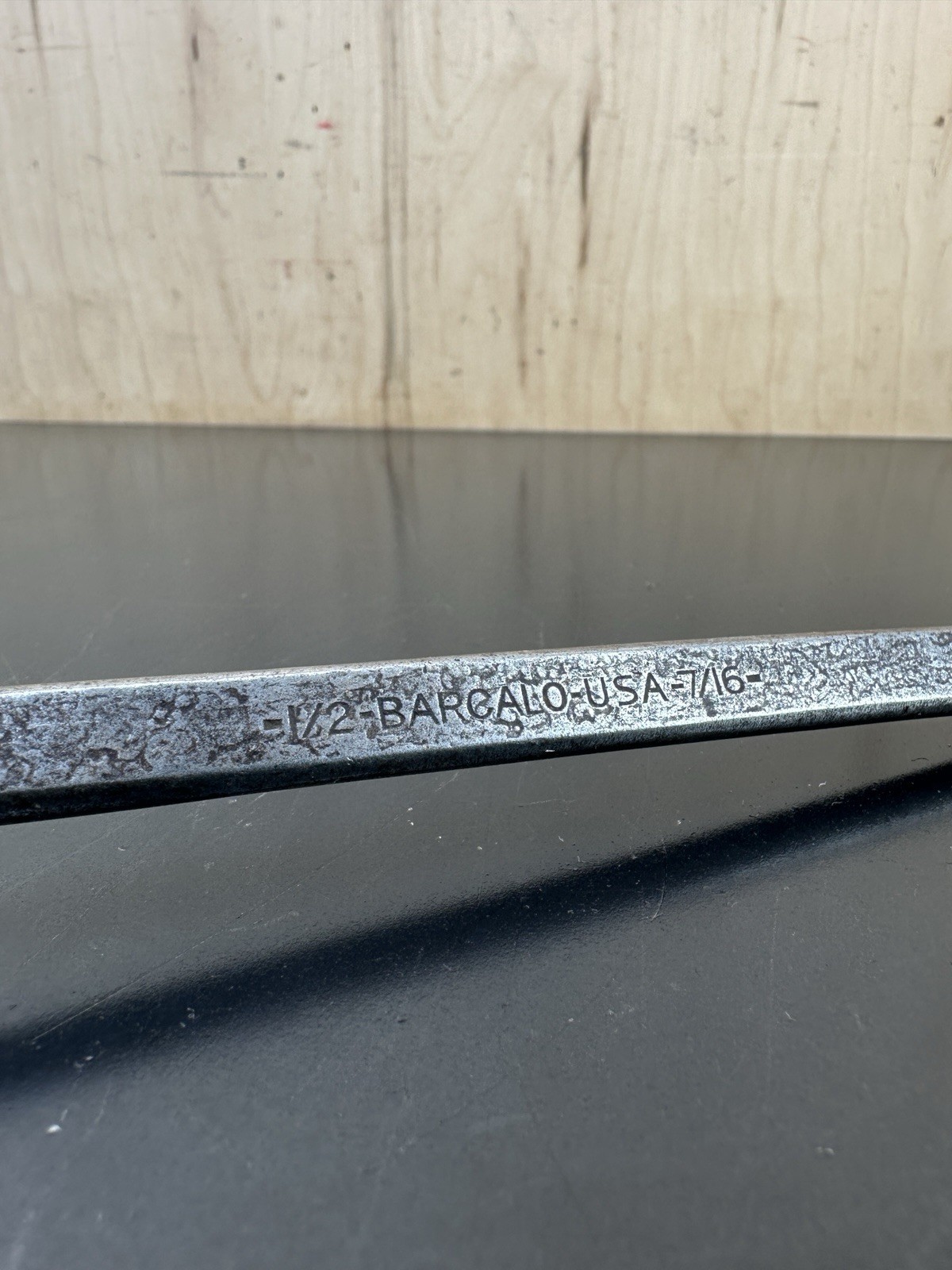 Used Vintage BARCALO Tools 12pt Offset Box End Wrench 7/16″ x 1/2″ Made In USA