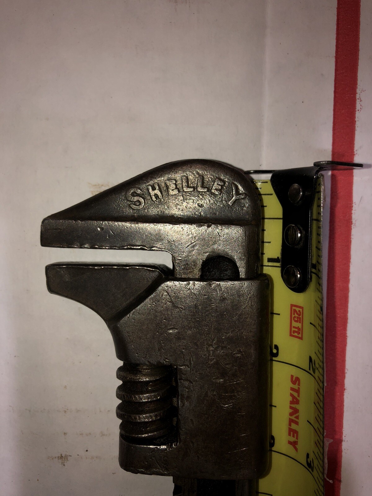 1xVintage Shelley 9” Adjustable Spanner/Wrench. Vintage Car Tool Kit  MG Jaguar
