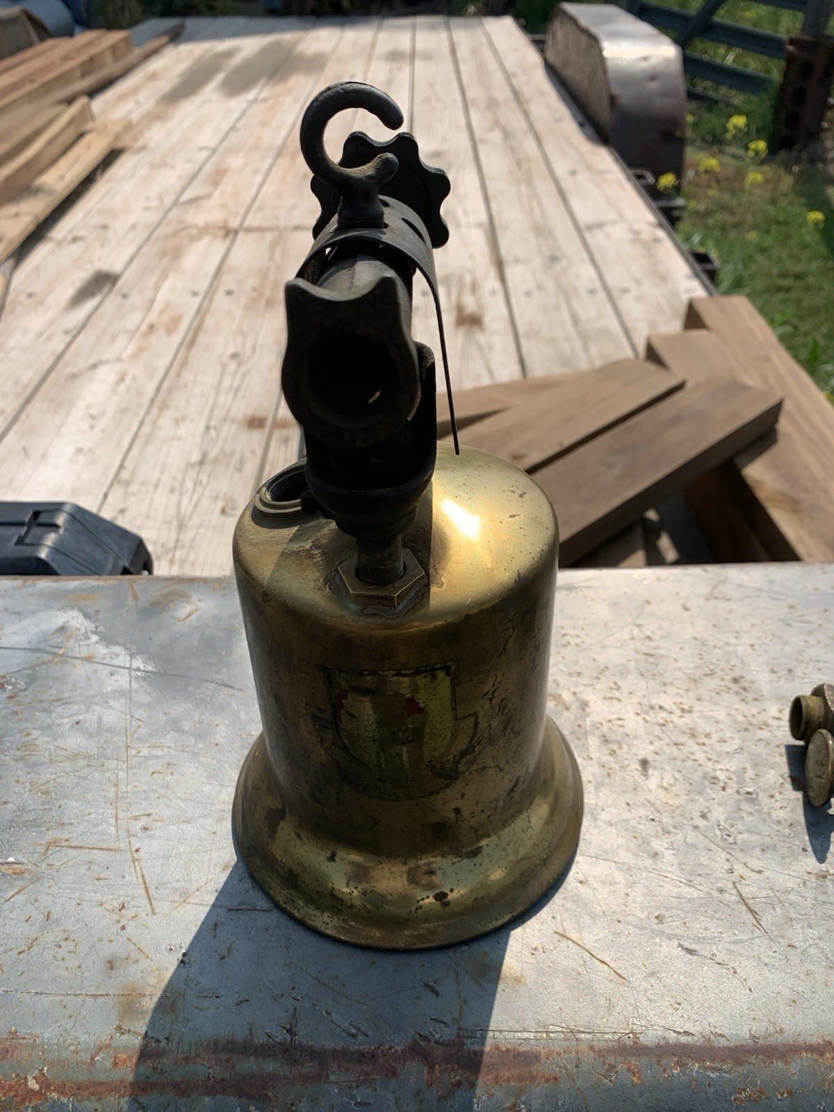 Vintage Turner Brass Works Blow Torch
