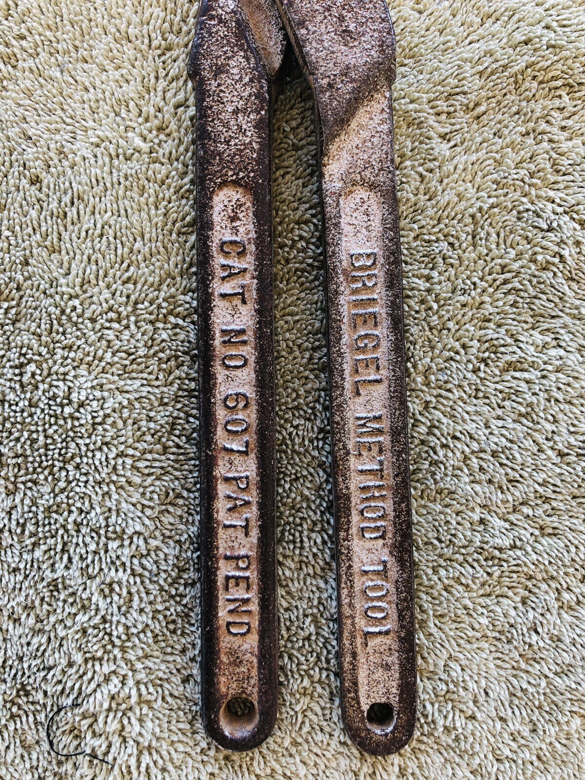 Vintage Briegel Method Tool Cat. No. 607 Crimping Tool