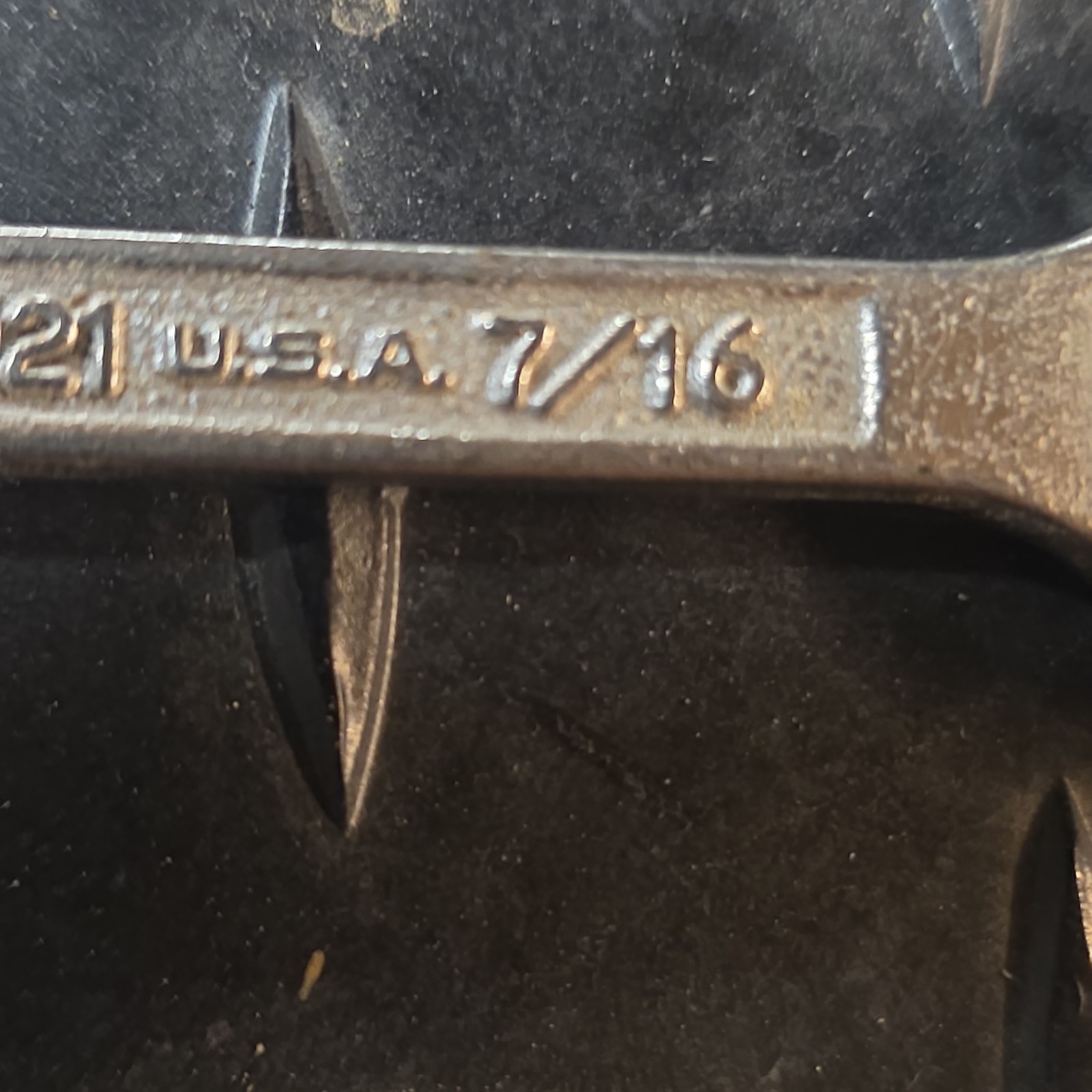 Plomb 3021 USA Open End SAE Wrench 3/8″ 7/16″ Vintage Marked