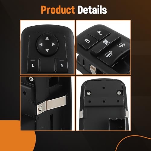 3+9 Pins Master Power Window Switch Fits Ram 1500 2500 3500 4500