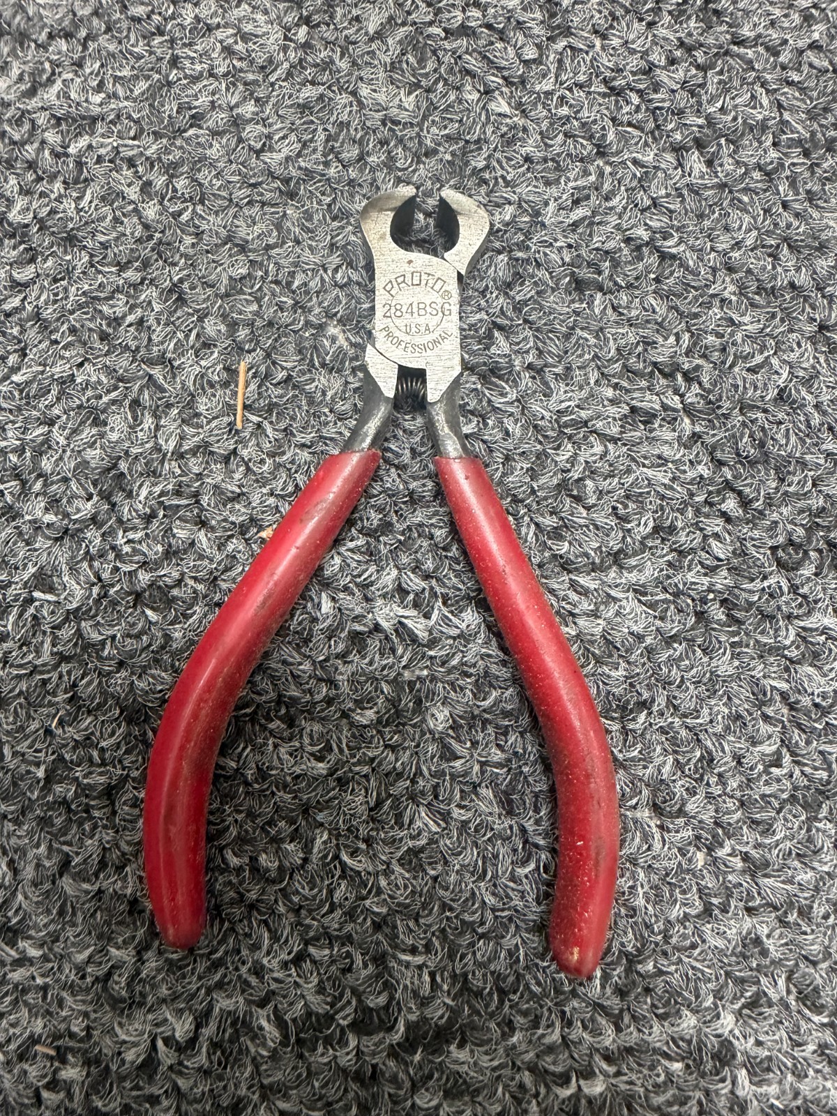 Vintage Proto 284BSG USA End Cutting Pliers Nippers