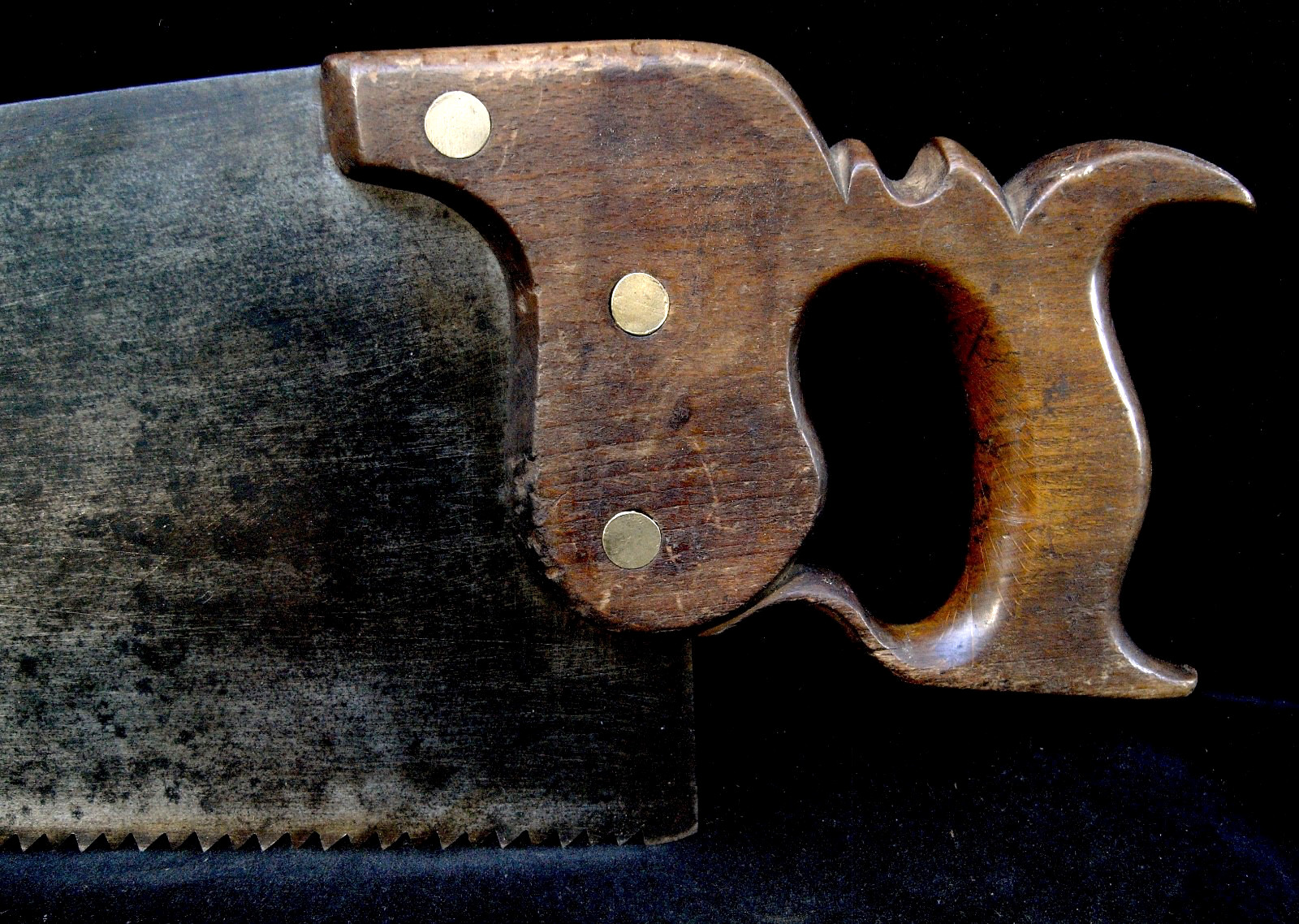 RARE 1800’s BRITISH -LONDON MADE- HAND SAW “ELLIS” (formerly Old Street) 26″ EX+