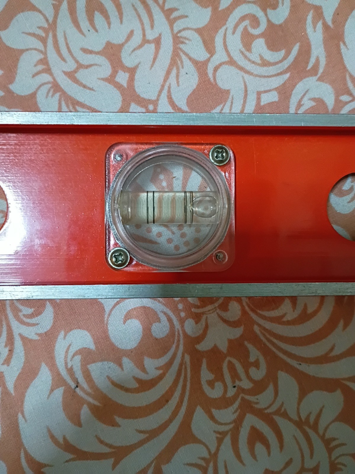 Vintage 24″ Inch 2 Foot MAYES un-243-24 Metal Univial uni-vial 3 Level Bubbles