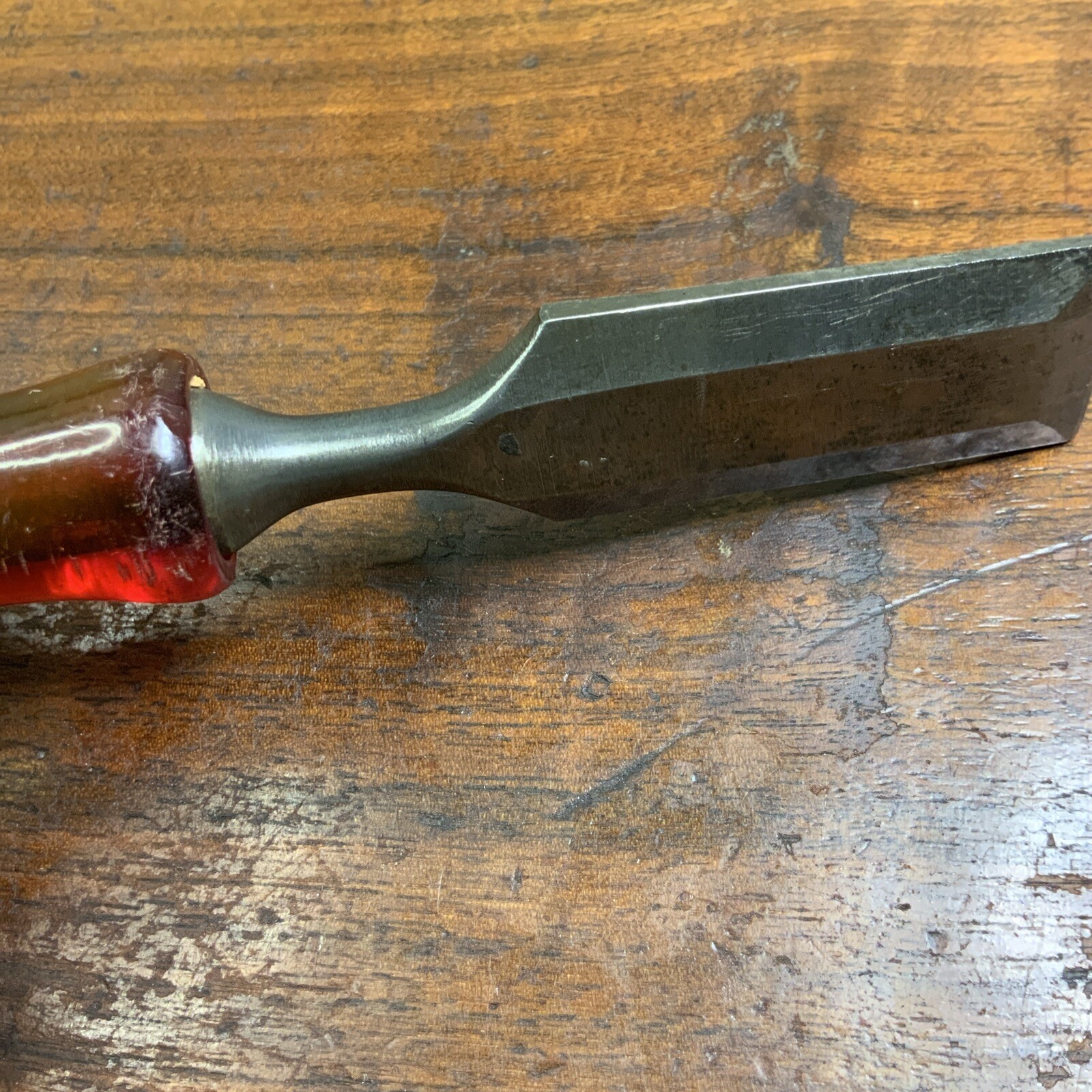 Vintage TRU-TEST Wood Chisel 1 Inch Wide Blade