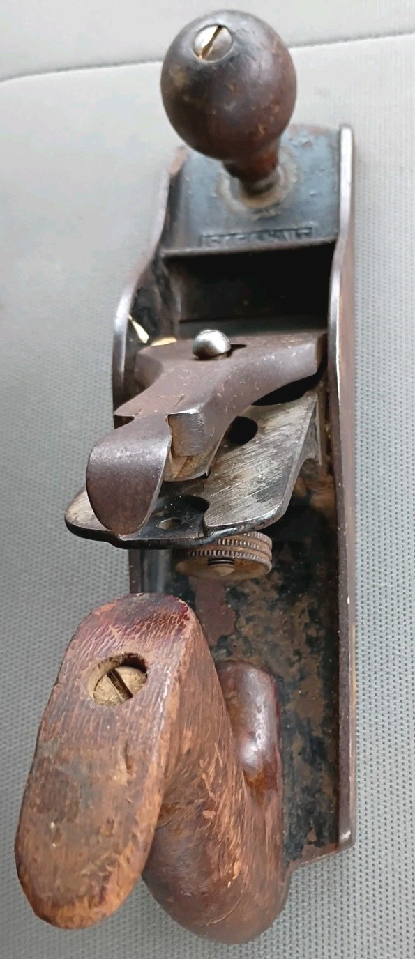 1942 1950 Vtg Sargent USA No 409 Smooth Wood Plane No 4 Tool