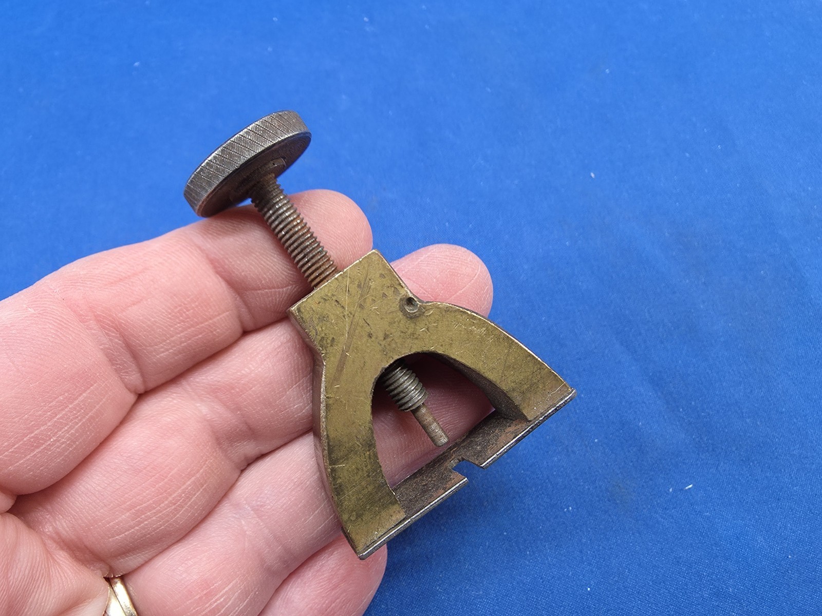 Vintage Jewelers Watchmakers Gear Clamp Vise