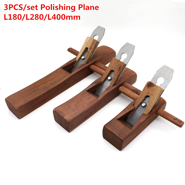 3PCS/set polishing Planes Woodwork wood plane Hand plane Carpenter tool W189