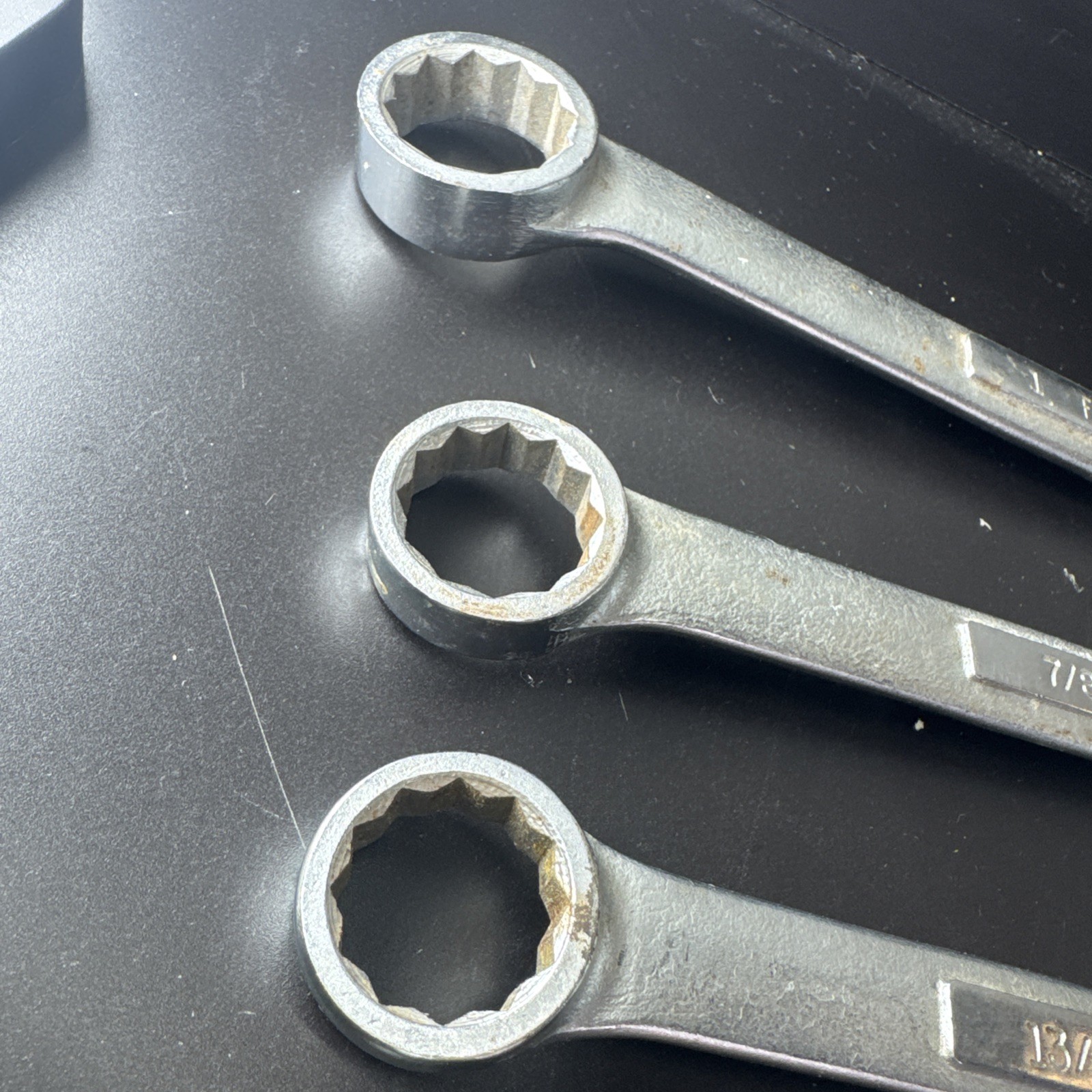 Vintage Craftsman SAE Combination Wrench Set 12 Point USA 1” to 1/4” 9pc VV VA
