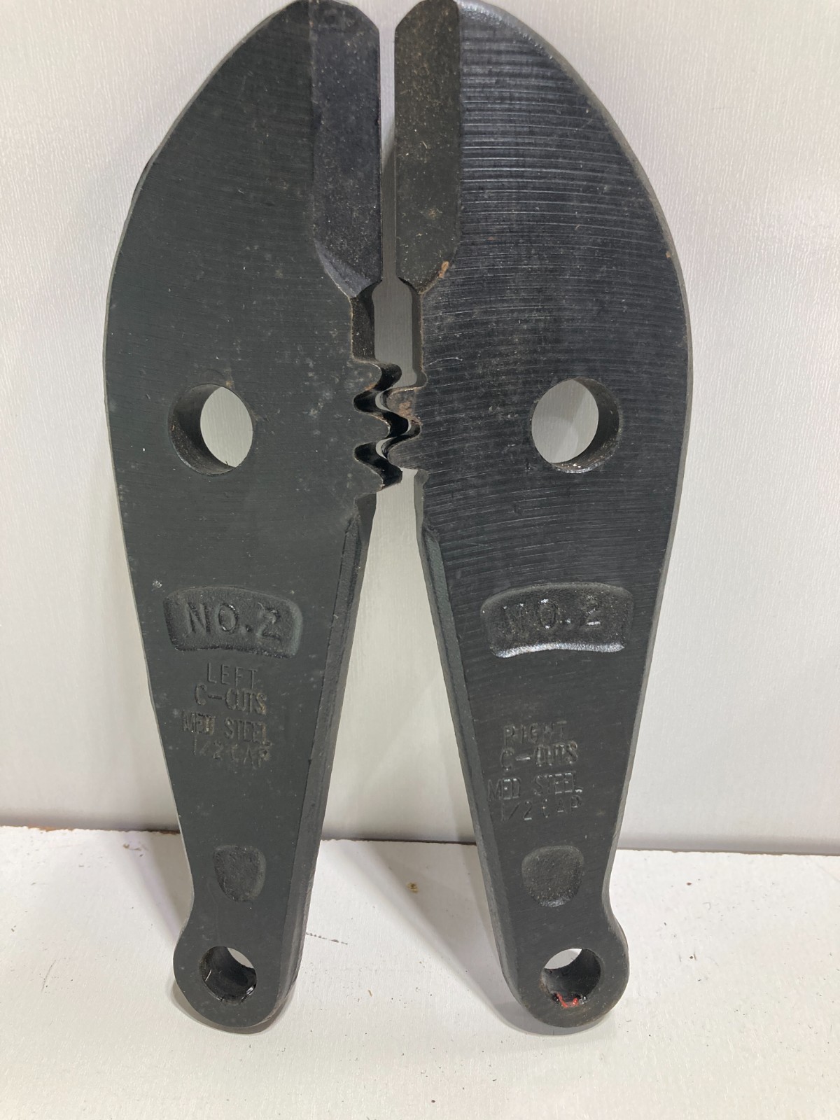 H.K. Porter HKP No. 2 Replacement Jaws Cutters Vintage New Old Stock
