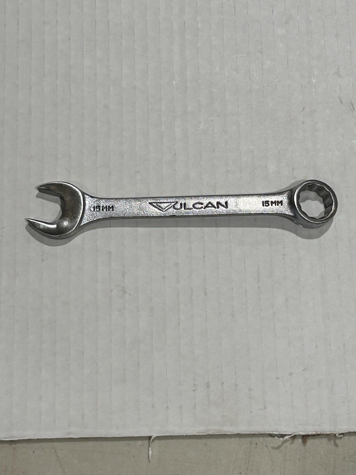 Rare Vintage Williams Vulcan XOEMS-15mm Combination Wrench USA