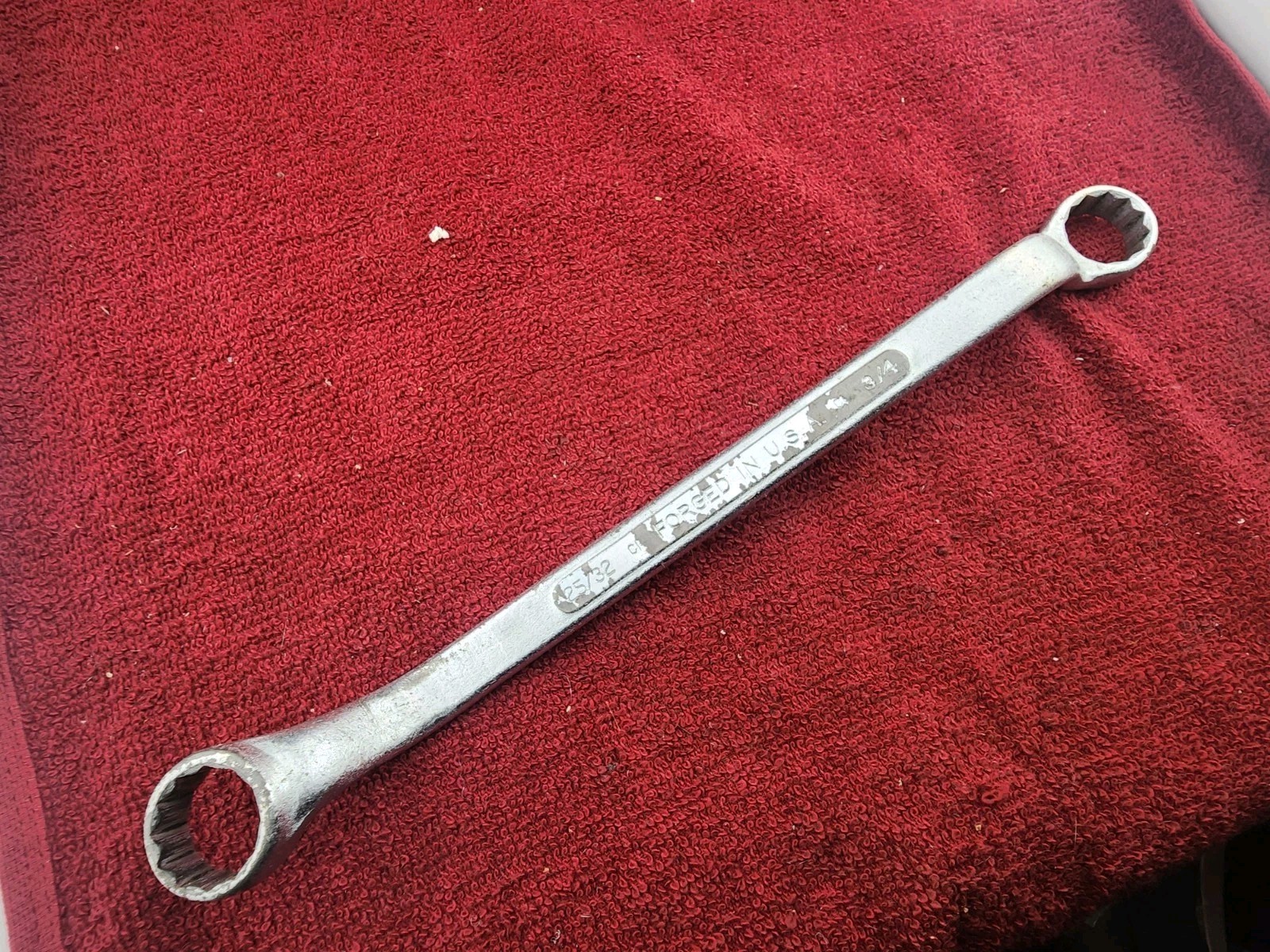 Vintage Craftsman CI 3/4″ X 25/32″ 12 Pt Offset Box End Wrench #2