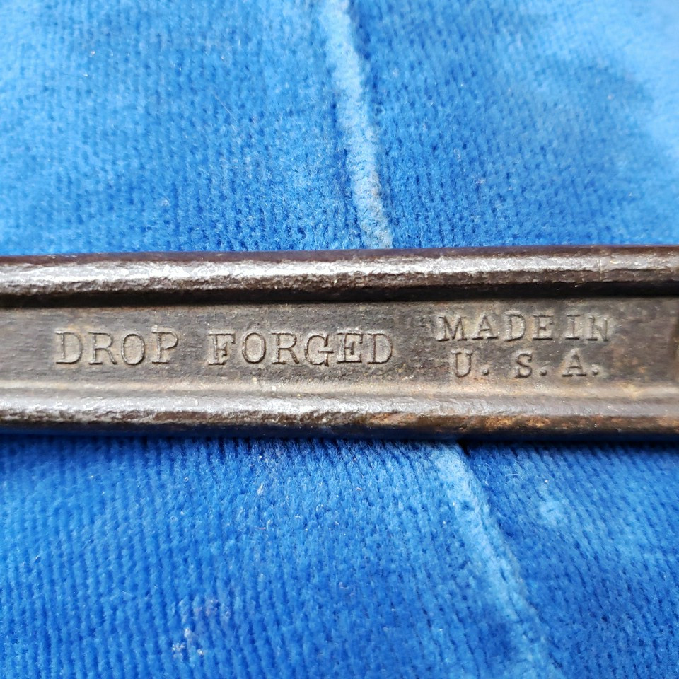 Vintage STILLSON 10” Adjustable Pipe Monkey Wrench USA NY Drop Forged Tool Steel