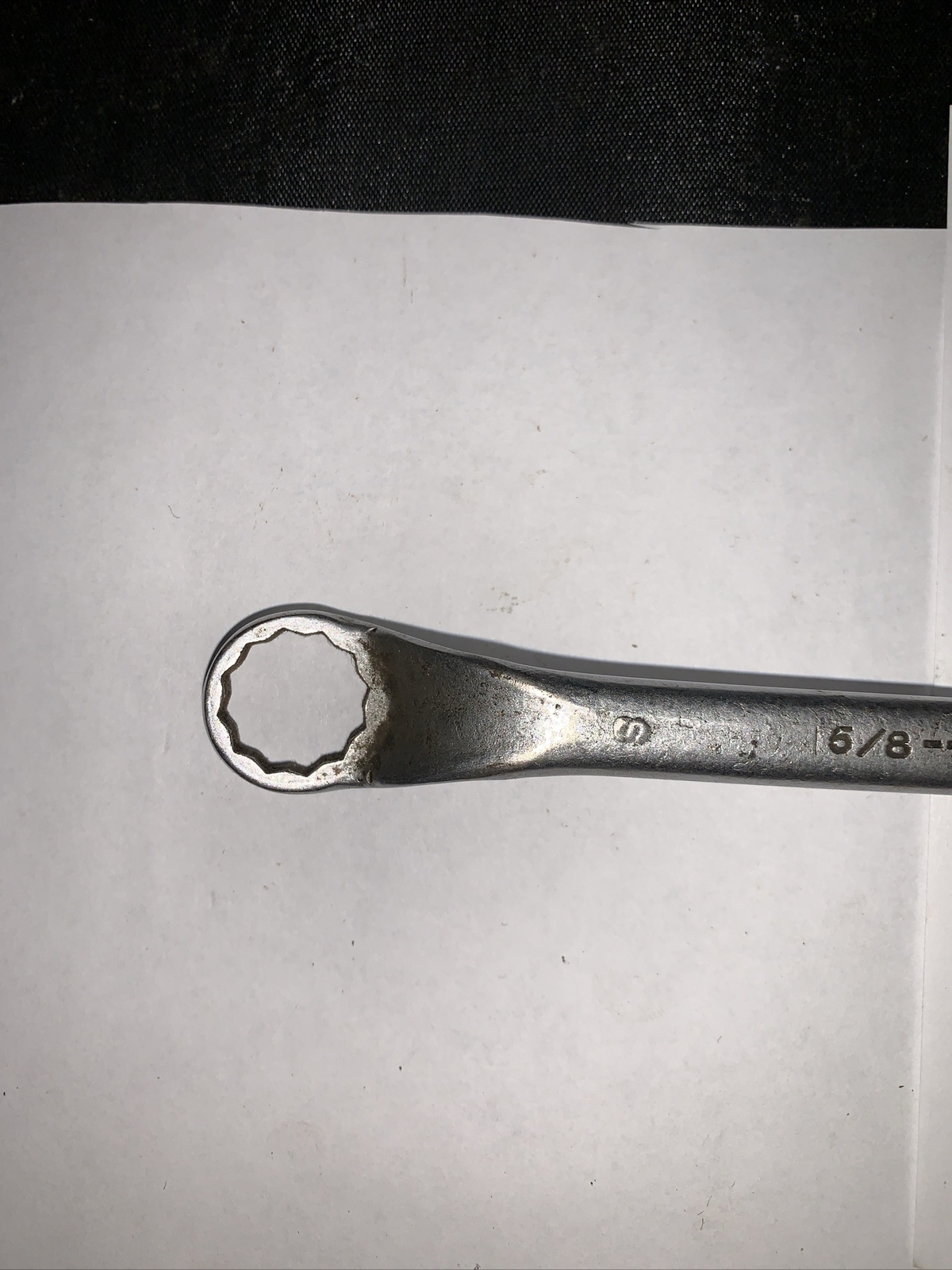 Vintage PLVBM PLUMB 8182 5/8 – 11/16 Double Box End Wrench 12 Points Offset