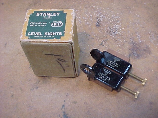 Stanley Level Sights 138 in Box Sweetheart