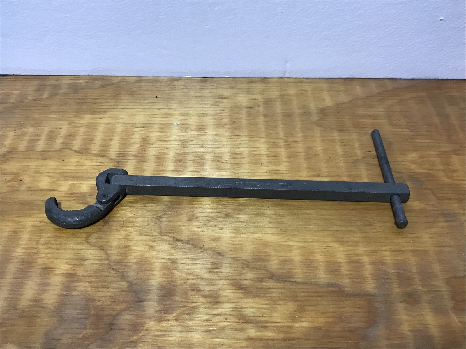 Vintage Craftsman WF 55683 Square Body Faucet Sink Basin Wrench Made in USA