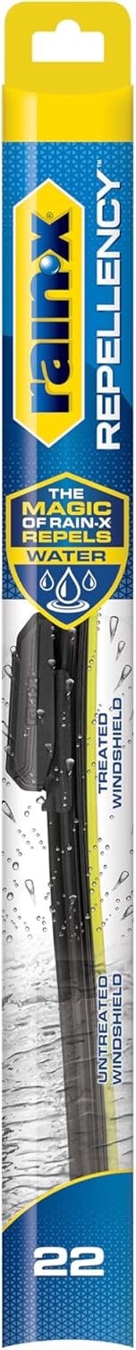 Rain-X 810322 Repellency Water Repellent Wiper Blades, 22″ Windshield Wiper,New
