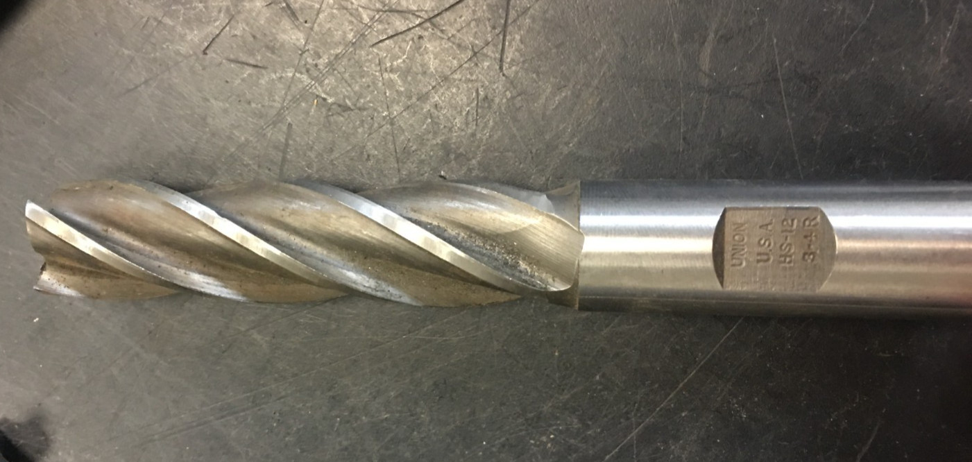 Union Twist Drill Co., HS-12, 3/4 R, 5″ LONG, USA