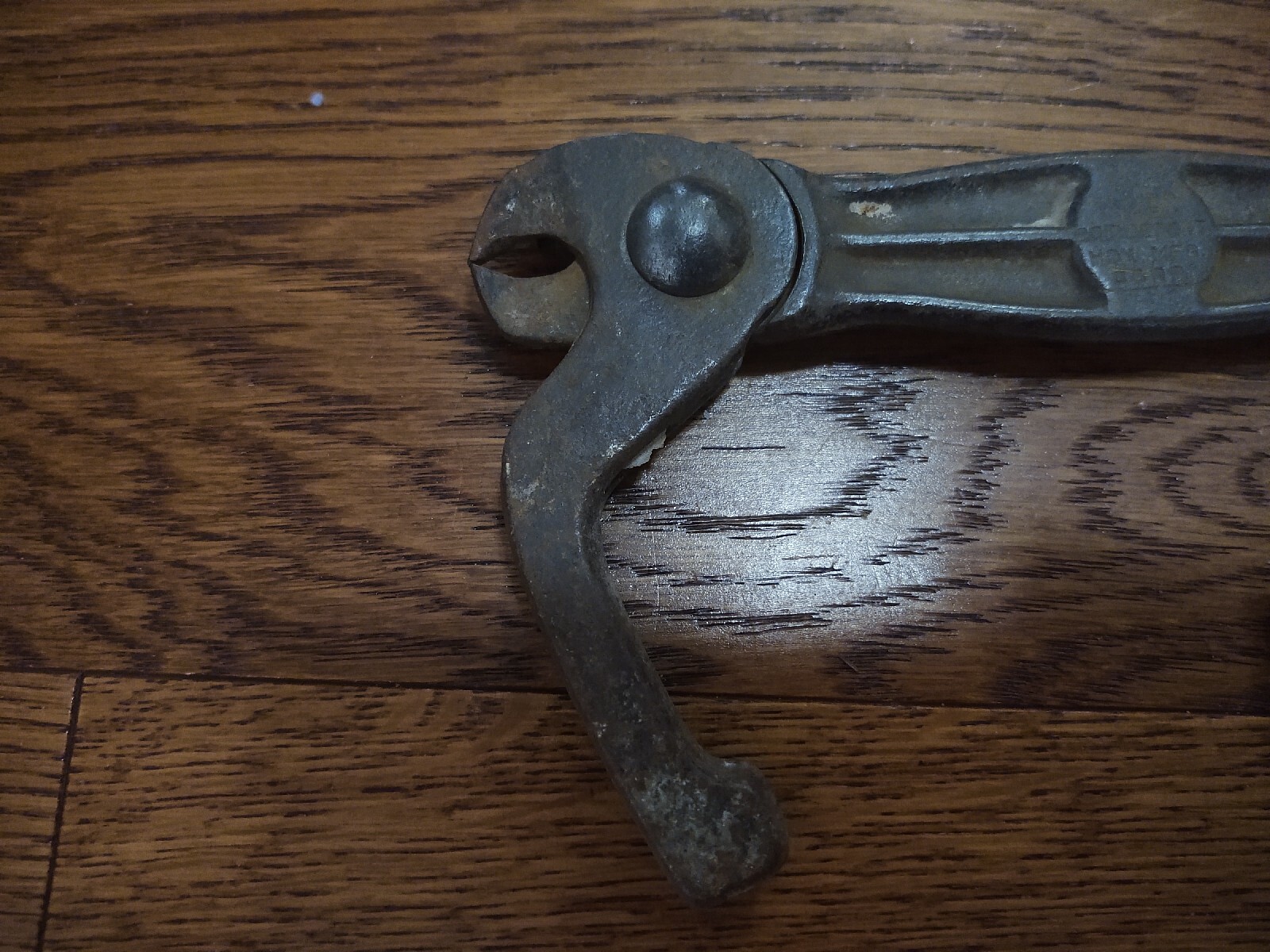 Antique Sure Grip No. 56 Slide Hammer Nail Puller Bridgeport Hardware MFG 70884