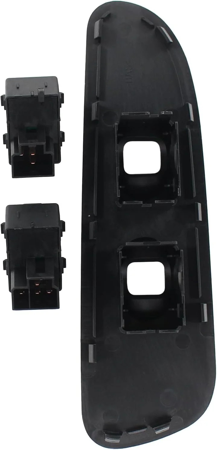 Front Right Power Door Lock and Window Switch w/Black Bezel Kit | for Dodge Ram
