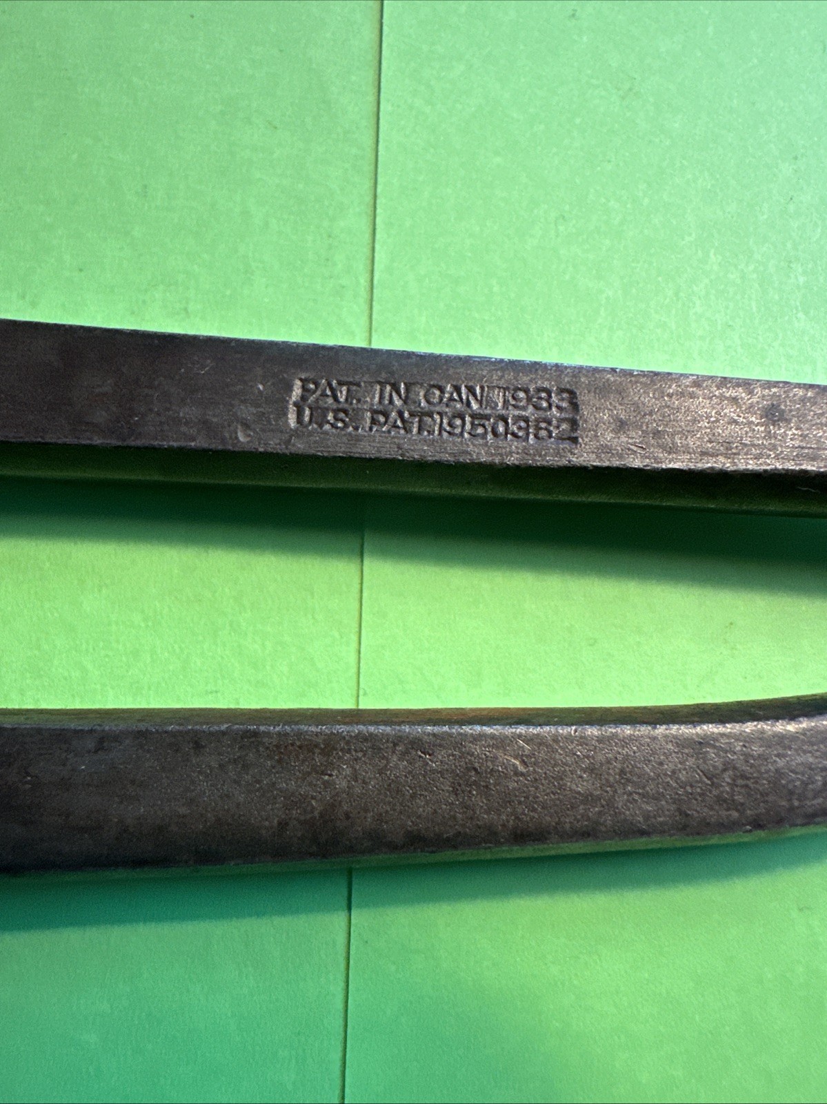 Champion DeArment No. 410 & 420 Channellock Pliers USA 1933 Patent Parrothead