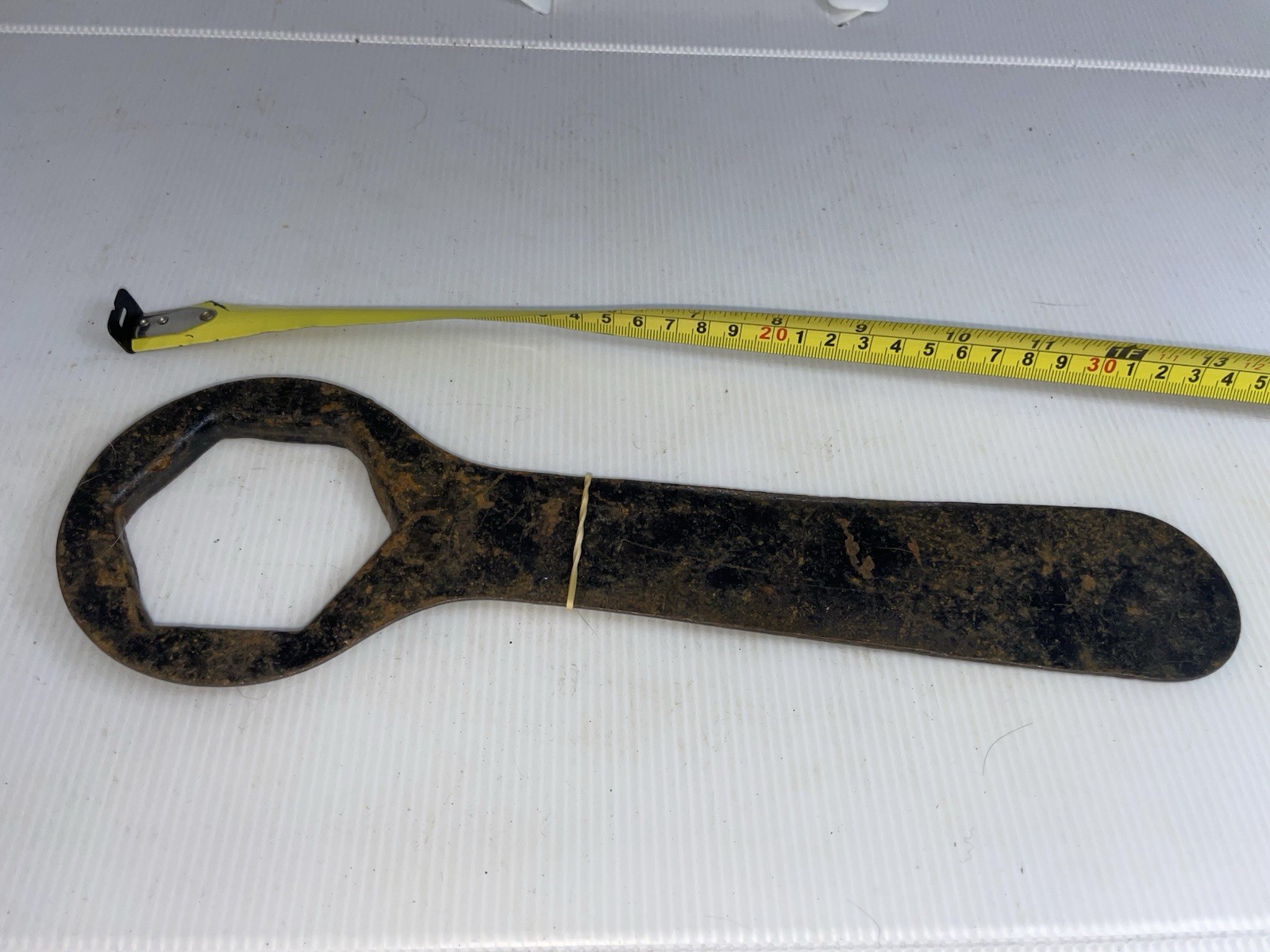Vintage Hubcap Spanner Wrench Possible Rumley Or Hudson Essex