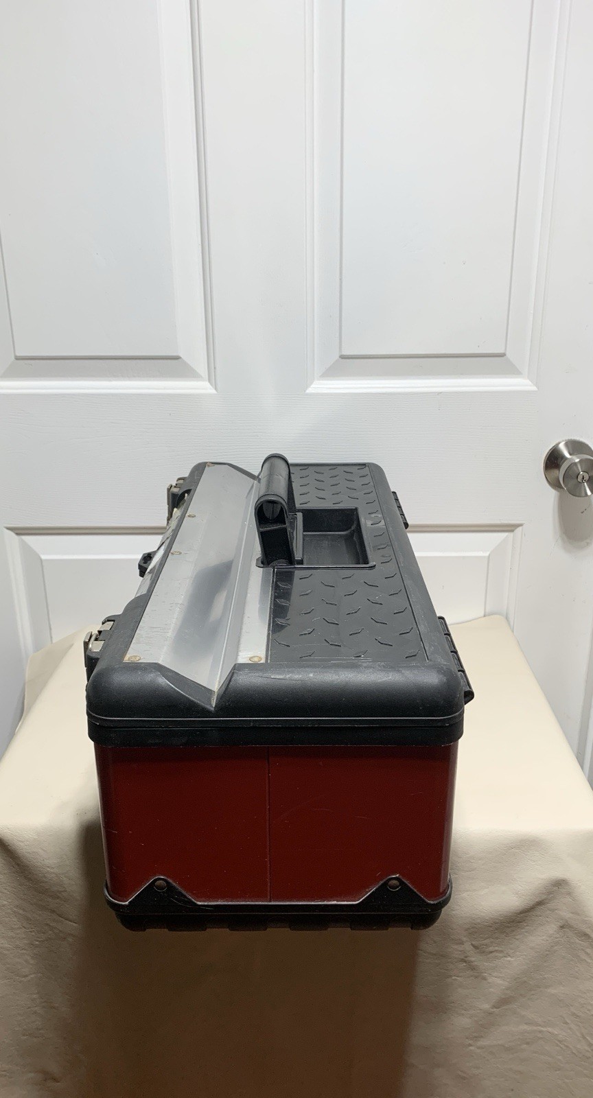 Vintage STANLEY Pro 23″ Structural Foam Metal Tool Box Made In USA Rare