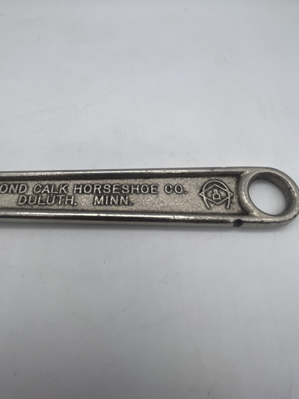 Vintage Diamond Calk & Horseshoe Co. 8″ Think Head Adjustable Wrench Tool USA