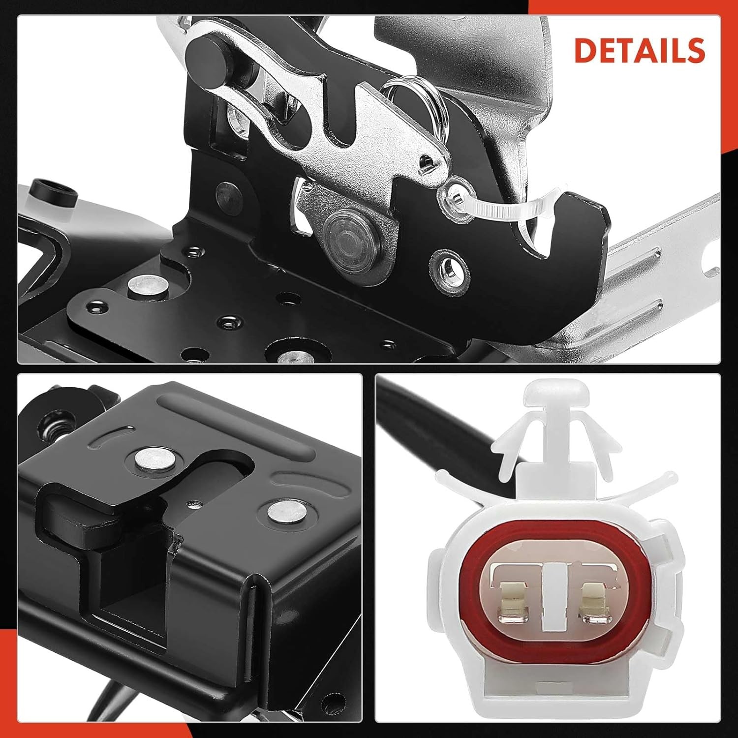 Trunk Lid Latch Lock Actuator with Cable Compatible with Toyota Sequoia 2001